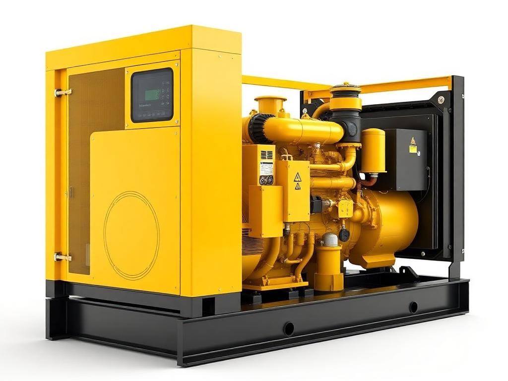 Industrial 100kVA factory backup generator